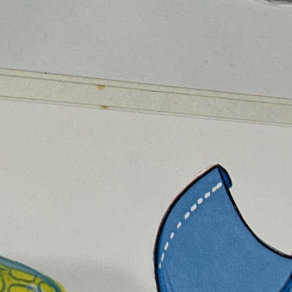 Vintage 1977 Mattel Baby Brother Tender Love Paper Doll Book Uncut Whitman - Picture 10 of 15